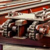 sourcing map Chain Roll Gear 10 mm Bore 3/8 Inch