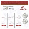 Universal EZback Earring Backs Soft Clear Silicone and 14k White