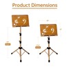 Sheet Music Stand - Portable Music Stand with Carrying Bag,