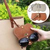 CPJJ 2 Glasses Cases Soft Glasses Case in Brown and