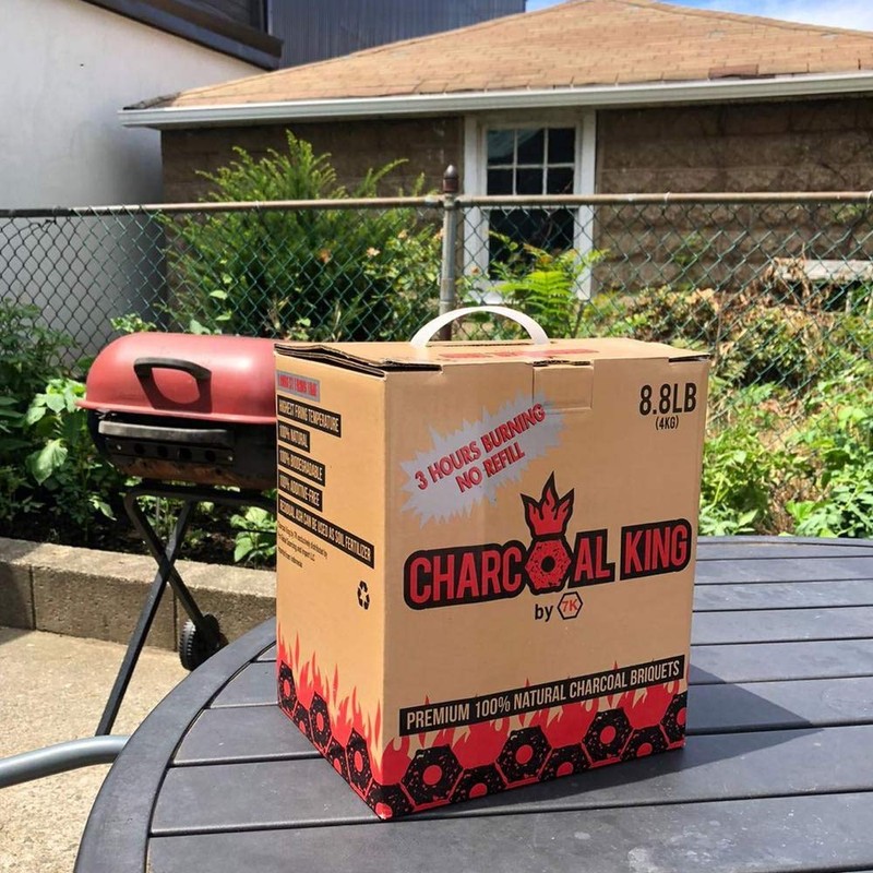 Charcoal King by 7K Charcoal Briquette - All Natural -