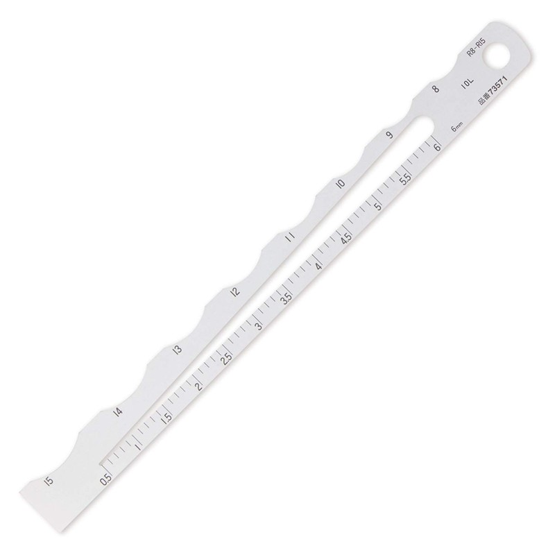 Shinwa 73571 Diameter & Radius Gauge by tyzacktools