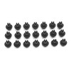 50pcs Wheel Rivets Nuts Rim Lip Hole 7.6mm/0.3in Replacement Alloys