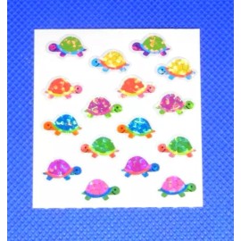 Sandylion Glittery Colorful Turtles Sticker Mod