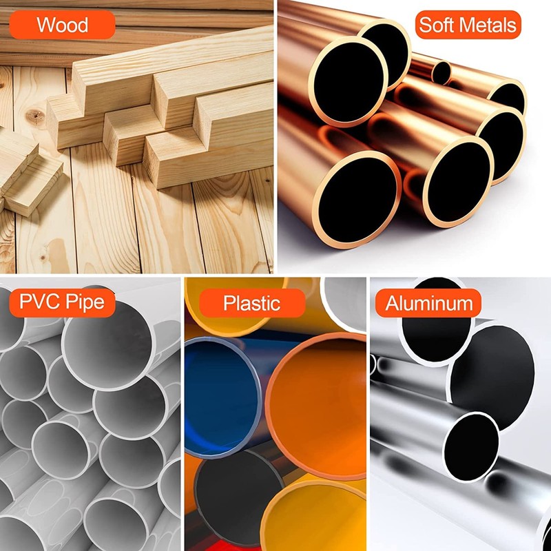 Firschoie 8 Piezas Saw Blade Circular Saw Blades Set Cutting