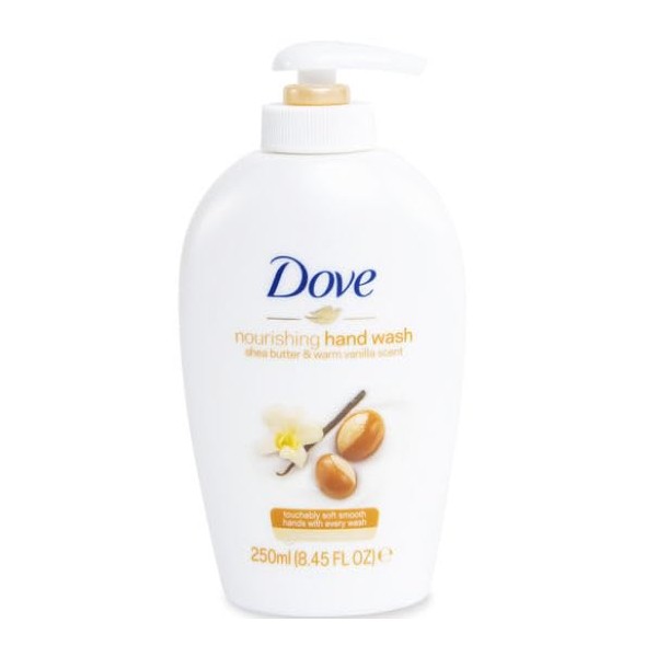 Dove Nourishing Hand Wash shea butter & warm vanilla, 250ml/8.45