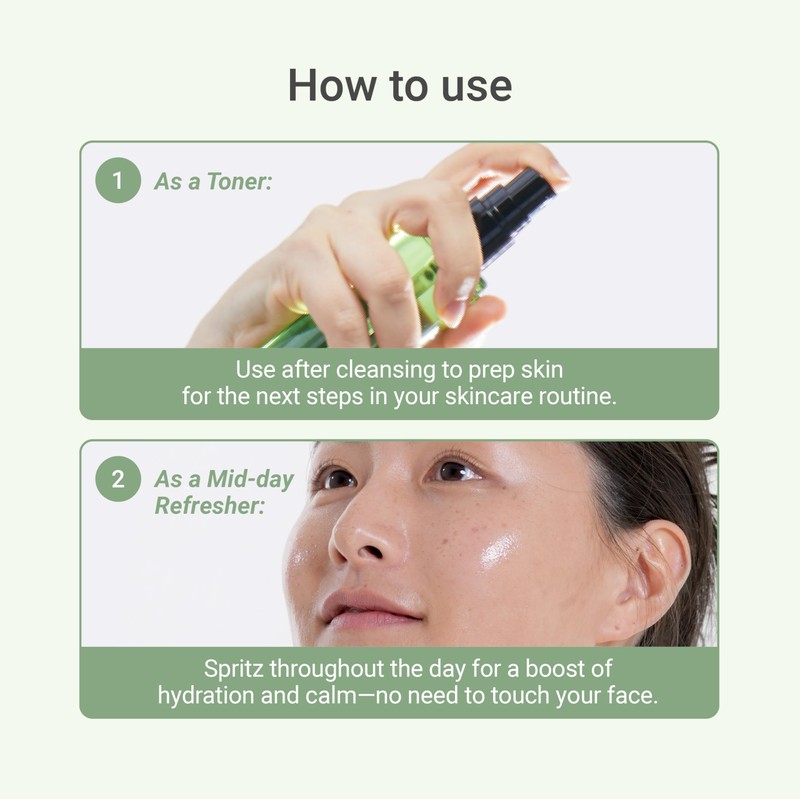 Meebak CICA Toner Spray | Korean Face Mist | Facial