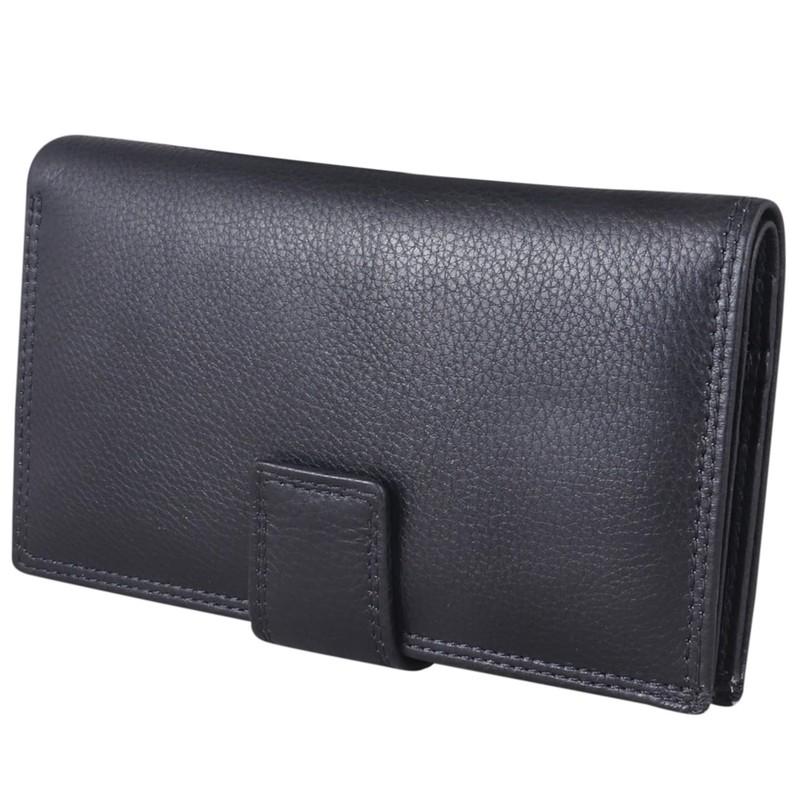 MORUCHA Clutch Wallet for Women Genuine Leather RFID Blocking High