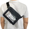 Waterproof Smartphone Hip Pack for Water Activities Waterproof Clutch - Black