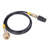 Soda Refill Adapter CO2 Cylinder Cartridge Fill Tank Connector with