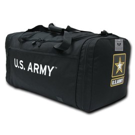 Rapiddominance Army Deluxe Duffle Bags, Black