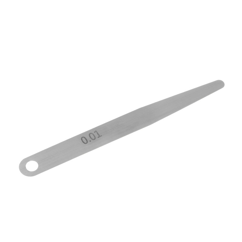 QUARKZMAN Feeler Gauge 0.01 mm Thickness Gauge 65MN Steel Metric