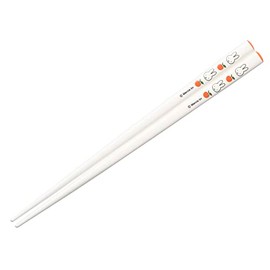 Kaneshotouki 242012 Dick Bruna Miffy Chopsticks Painted Chopsticks Children's Miffy Goods 7.1 inches (18 cm), Apple Pattern, Made in Japan