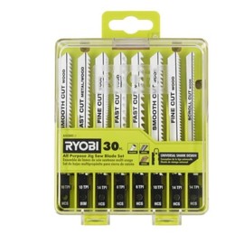RYOBI All-Purpose JIG Saw Blade Set 30-PIECE A143001