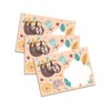 Letter Pad with Envelope for Children Animals Sloth Writing Paper
