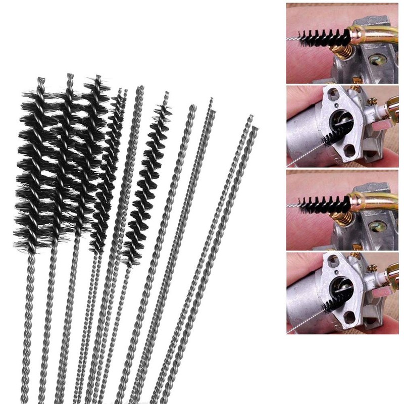 15 Pcs Carburetor Cleaning Kit Various Sizes Cleaning Tool Kit