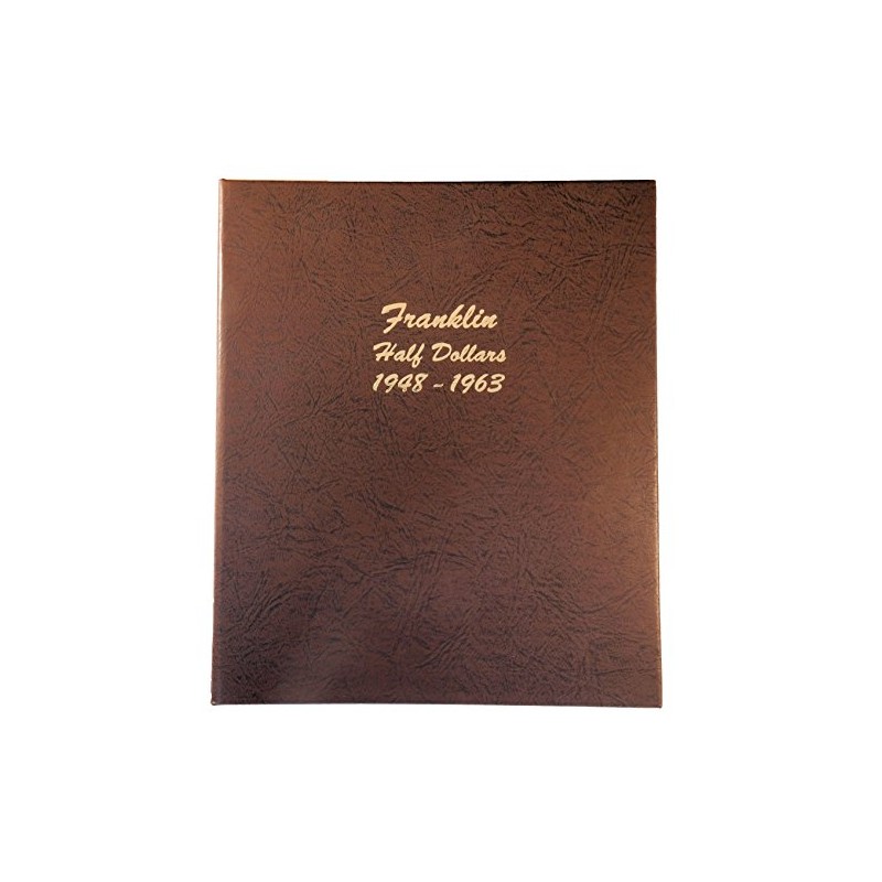 Dansco US Franklin Half Dollar Coin Album 1948 - 1963