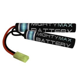 Mighty Max Battery 8.4V 1600mAh NiMH Mini Butterfly Battery for M4 Crane Stock