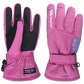 Trespass Girls Marilyn Snowsport Glove - Soft Pink, Size 2/4
