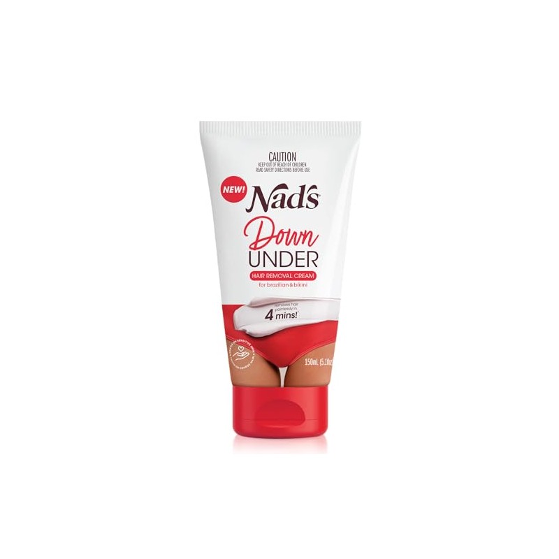 Nad's Down Under Cream for Women, Intimate Hair Removal Cream