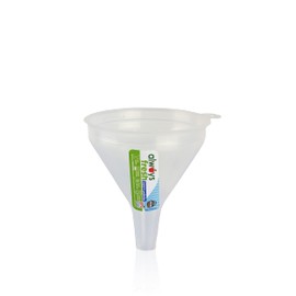 COMPAC HOME 17442 Large Funnel-Natural-Clear-Food Storage, Portion Control, Dishwasher, Microwave Safe