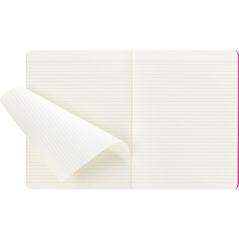 Moleskine Cahier Journal, Set 3 Notebooks with Ruled Pages, Cardboard