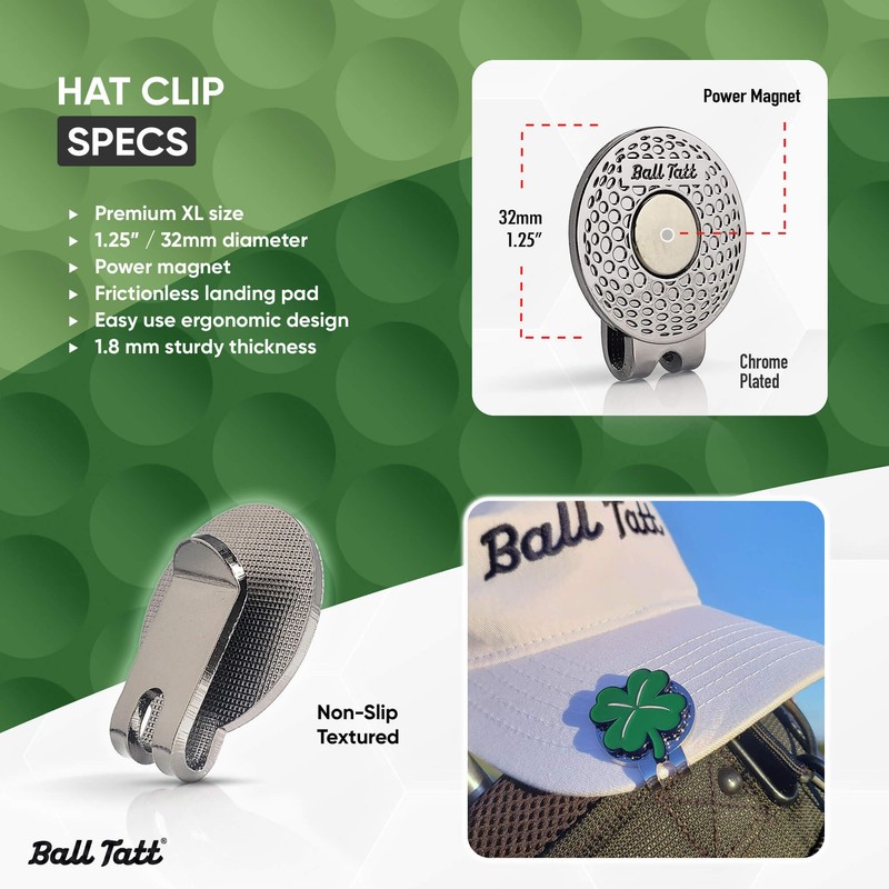 Ball Tatt - Golf Ball Stamper, Self-Inking Golf Ball Stamp,