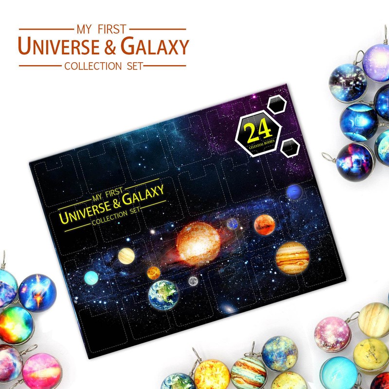 Universe Galaxy Advent Calendar 24 Days Christmas Advent Calendar Space