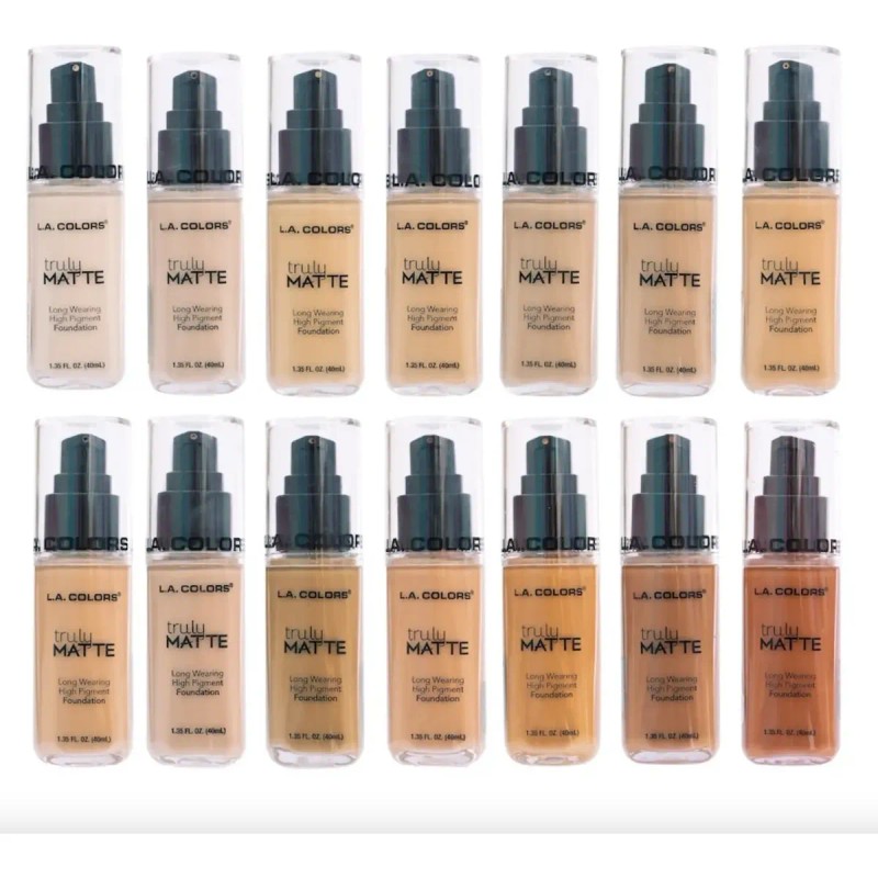 Maquillaje Liquido Truly Matte | L.a. Colors Original
