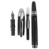 Abcsea Elegant Classic Medium Nib Fountain Pen Crystal Cap Screw
