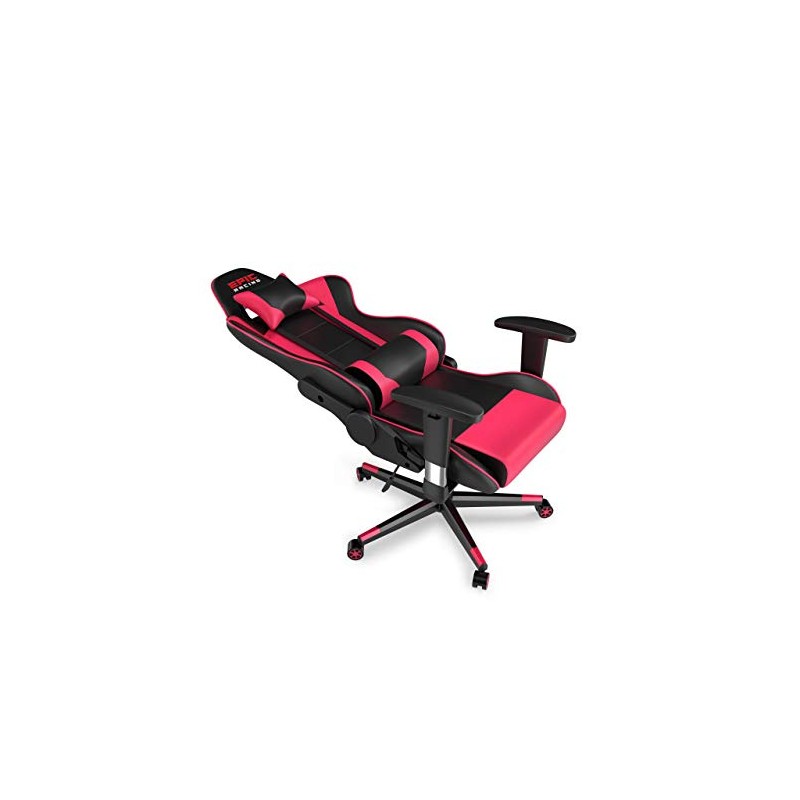 Epic Racing Professional Pink Gaming Chair - Leather Gaming Chair