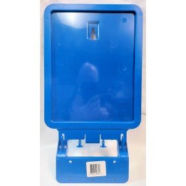 Busch Systems Lot of 8 - Busch Waste Watcher XL Clip-On Sign Frame - Royal Blue