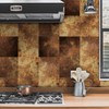Funlife Sink Splash Guard Cooker Splashback Backsplash for Kitchen Decorative