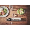 Yamazaki 5405 Cutlery Case with Lid, Long, Brown, Approx. 12.9