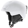 uvex Heyya Pro Unisex Youth Ski Helmet, White/Black Matt, 51-55