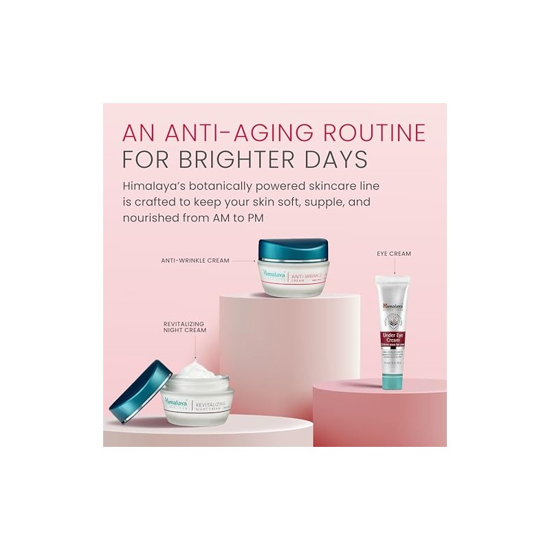 Crema anti-arrugas con Aloe vera y extracto de Uva, 1.69Oz/50ml
