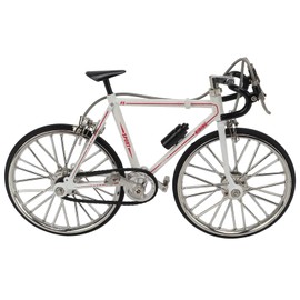 Tgoon Adorno de Bicicleta, Modelo de Bicicleta, 11,5x19,5 cm para Regalos de cumpleaños para decoración de Escritorio Mini Bicicleta Modelo Finger decoración de Escritorio para