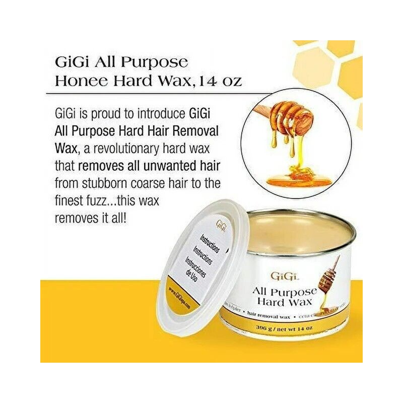 GiGi All Purpose Hair Removal Hard Wax 14oz