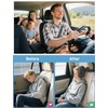 Oasser Car Seat Headrest Pillow, Detachable and Adjustable Double Sided