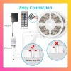 TJOY 100 ft LED Strip Lights with 44 Key Remote,