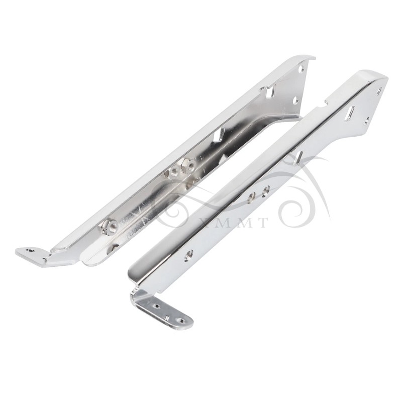 Unbranded Left Right Saddlebag Rail Support Brackets For Harley Electra