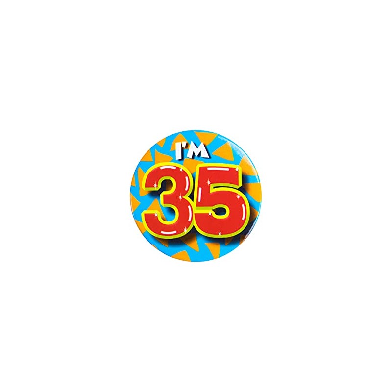 PD-Party 6014735 Birthday Badge | Birthday Metal Badge | Party