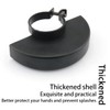 DGHAOP 4.3inch Black Adjustable Metal 100 Type Angle Grinder Shield