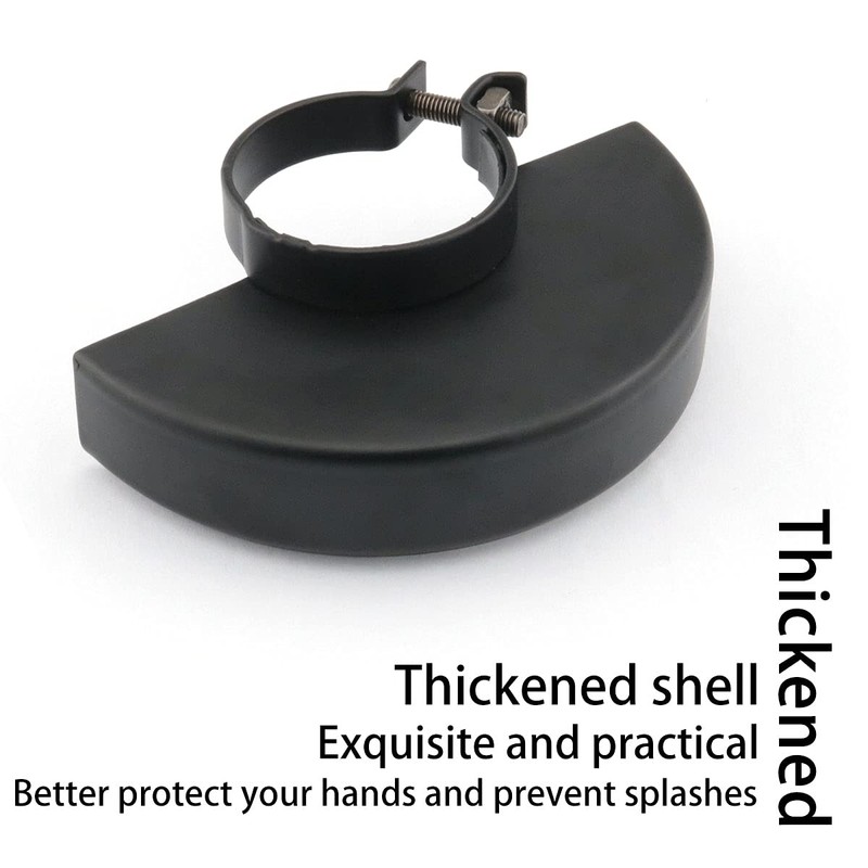 DGHAOP 4.3inch Black Adjustable Metal 100 Type Angle Grinder Shield