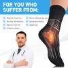 IRAMY Compression Ankle Support Crew Socks Men Women Coolmax Wicking