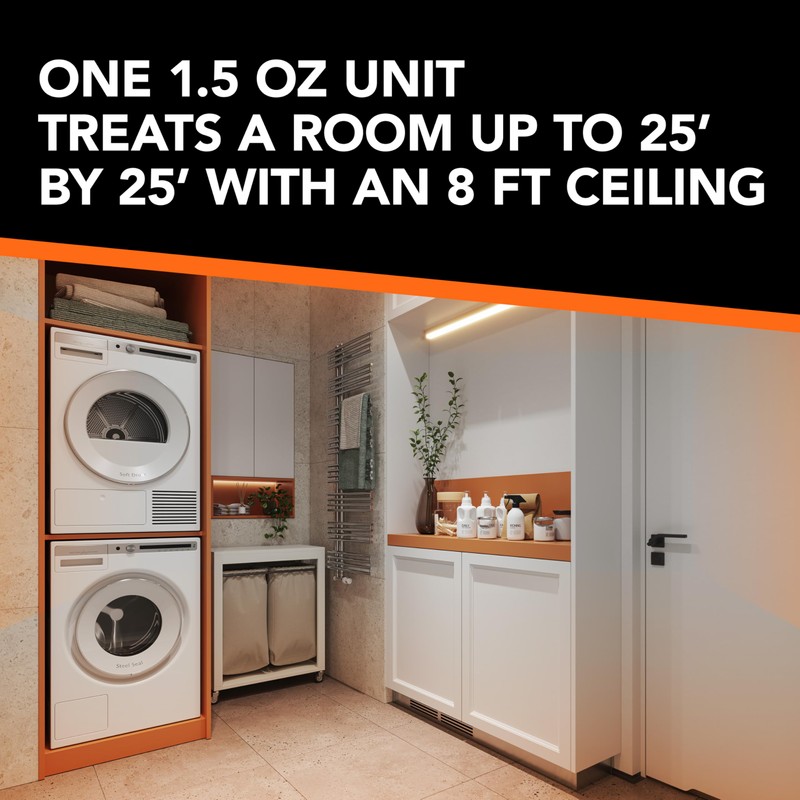 Raid Concentrated Deep Reach Pest Killer & Roach Foggers, For