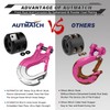 AUTMATCH Winch Hook 3/8" - Clevis Slip Hook with Safety