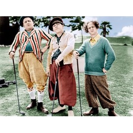 ART.COM Wall Photo THREE LITTLE BEERS, from left: Curly Howard, Moe Howard, Larry Fine [the Three Stooges], 1935, 16" x 12"