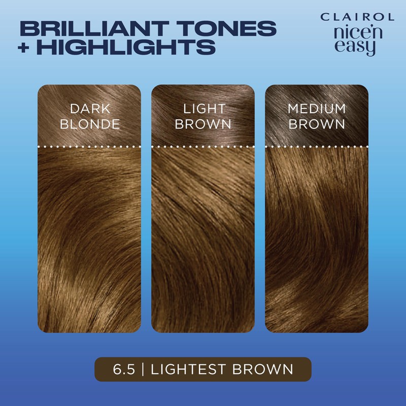 Clairol Nice'n Easy Crème, Natural Looking Oil Infused Permanent Hair