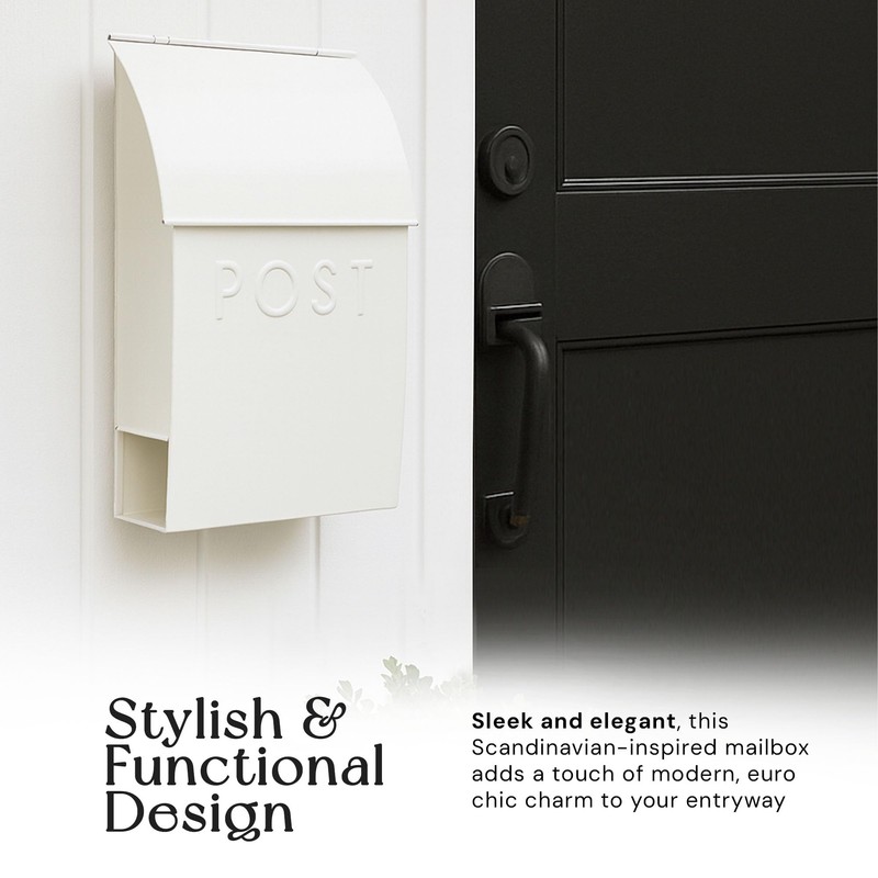 NACH Mailboxes for Outside Wall Mount, 15 x 10 x